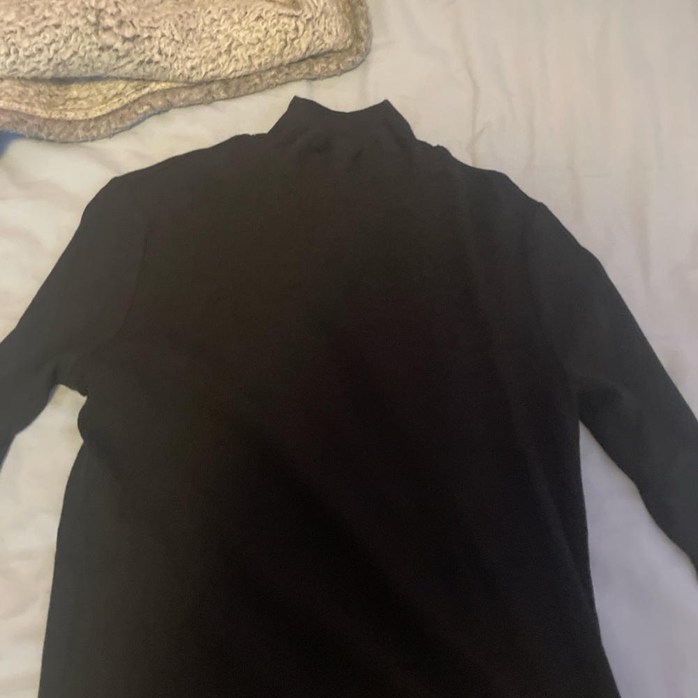 Men's Black Turtleneck Sweater